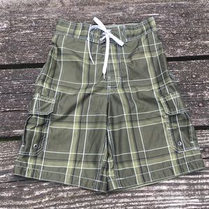 Merona Men's Green Swim Trunks Size Small